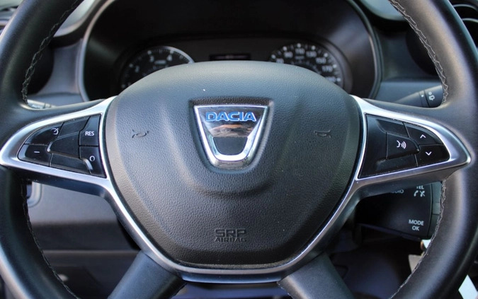 Dacia Duster cena 59900 przebieg: 78109, rok produkcji 2019 z Nysa małe 379